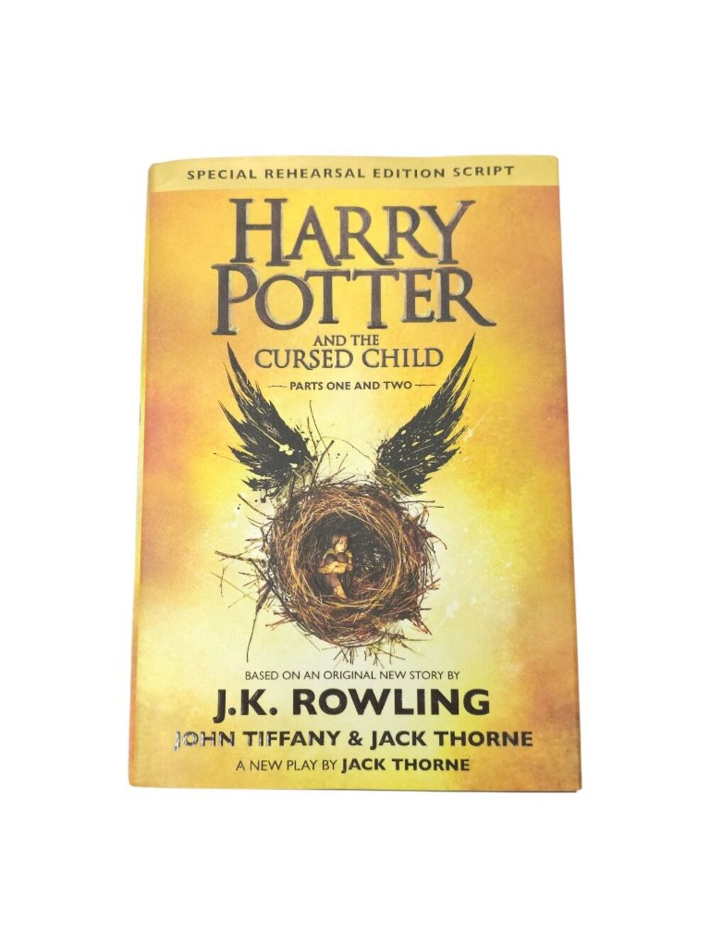 Harry Potter & Cursed Child 1st Edition Special Rehearsal Script Hardcover Book